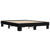 Bed Frame without Mattress Black 150x200 cm King Size 3280232