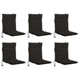 6-Piece High Back Chair Cushions GEMERT 6 pcs 100% Polyester 946488