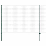 Fence and Post Green 1.5 x 10 m Steel 3336045