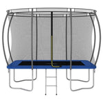 ZNTS Trampoline Set Rectangular 274x183x76 cm 150 kg 92451