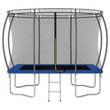 ZNTS Trampoline Set Rectangular 274x183x76 cm 150 kg 92451