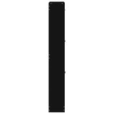 Shoe Cabinet Black 59x17x108 cm Engineered Wood 342528