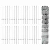 Wild Fence with Posts 100 x 0.8 m 3337167