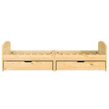Day Bed with 2 Drawers without Mattress "IRUN" 90x200 cm 3185207