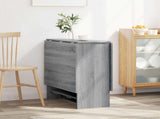 Dinning Table 138 x 70 x 73.5 cm Engineered Wood Grey Sonoma 8006076
