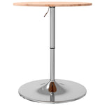 ZNTS Bar Table Ø60x89.5 cm Solid Wood Beech 3270624