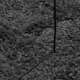 Shaggy Rug PAMPLONA High Pile Modern Anthracite 140x200 cm 375191