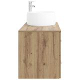 Bathroom Furniture Set 2 pcs Artisan Oak Engineered Wood 3404007