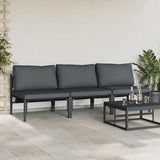 Outdoor Furniture 3 Piece Anthracite 80 x 80 x 71 cm Steel 42009989