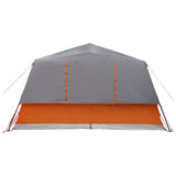 Instant Tent with Roof Grey and Orange 365 x 380 x 200 cm 42028701