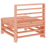 Garden Middle Sofas 2 pcs Solid Wood Douglas 825644