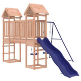 Outdoor Playset Blue, Brown Solid Douglas wood, Polypropylene 3155826