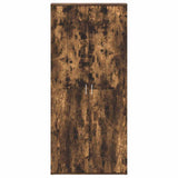 Shoe Cabinet with Door Brown 80 x 39 x 180 cm Engineered wood 3333870