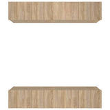 TV Cabinets 4 pcs Sonoma Oak 80x30x30 cm Engineered Wood 3114184