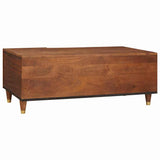 Coffee Table 100 x 54 x 40 cm Solid Mango Wood 4018892