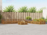 Outdoor Sofa Set 8 pcs Natural Solid Acacia Wood 3373139