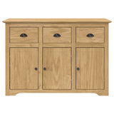 Sideboard BODO Honey Brown 115.5 x 44 x 80 cm Engineered Wood 42023482