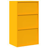 Storage Cabinet Mustard Yellow 60 x 40 x 105 cm Steel 891733