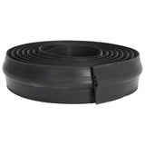 Garage Floor Seal Black 78 x 14 mm 8 m EPDM Rubber 42038214