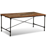 Dining Table Solid Reclaimed Wood 180 cm 243995
