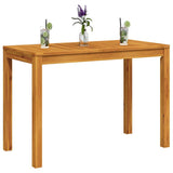 Garden Dining Table 110x55x75 cm Solid Wood Acacia 366368