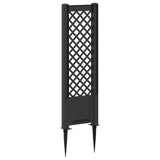Trellis with Spike Anthracite 43 x 6 x 165 cm PP 42041742
