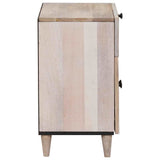 Bedside Cabinet White 50 x 33 x 60 cm Engineered Wood 4018127