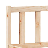 Extra Long Bed Frame without Mattress 200x210 cm Solid Wood Pine 852440