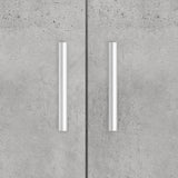 Aquarium Stand Concrete Grey 81x36x73 cm Engineered Wood 833603