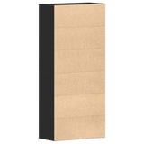Shoe Cabinet with Door Black 80 x 39 x 180 cm Engineered wood 3333867
