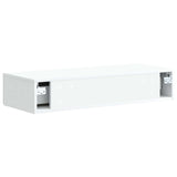 Wall-Mounted Side Table Wall-mounted White 87.5 x 34.5 x 17 cm 898155