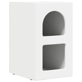 Bedside Table 2 pcs White 29.5 x 33.5 x 50 cm Engineered Wood 891225