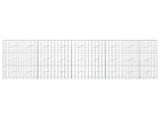 Gabion with 5 mm Wire and 10x10 cm Mesh 450x10x150 cm 3464955