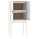 Highboard White 60x40x120 cm Solid Wood Pine 821745