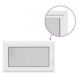 Basement Window "RISOR" 100x50 cm Tilt&Turn DIN Left White 4108364