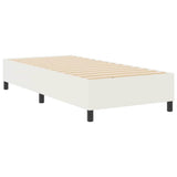 Platform Bed Frame Cream 100 x 200 cm Fabric 3337394