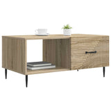 Coffee Table Sonoma Oak 90 x 50 x 40 cm Engineered Wood 894957