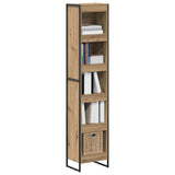Book Cabinet Artisian Oak 40 x 30 x 189.5 cm Engineered Wood 886383