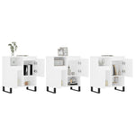 Sideboards 3 pcs White Engineered Wood 3190157