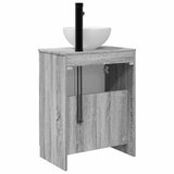 Bathroom Vanity with Sink Grey Sonoma 54 x 35 x 83 cm 890144