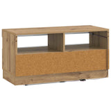 LED TV Cabinet Artisan Oak Engineered Wood 897444