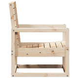 Garden Lounge Set Pine Wood Solid Pine Wood Medium 832552