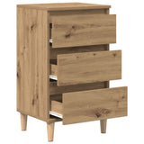 ZNTS Bedside Cabinet Artisan Oak 40x35x70 cm Engineered Wood 863428