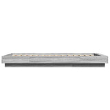 Bed Frame without Mattress Grey Sonoma 90x200 cm 3281215