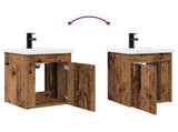 Bathroom Vanity Unit with Tap Old Wood 42 x 40 x 74.5 cm 889535
