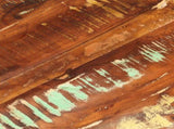 Table Top 70x2.5 cm Round Solid Wood Reclaimed 370027