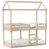 Bunk Bed without Mattress 90x200 cm Solid Wood Pine 3282119