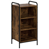 Sideboard Smoked Oak 40 x 33 x 80.5 cm Engineered Wood 8013796