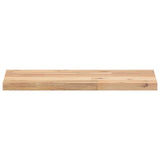 Floating Shelves 4 pcs 60x20x2 cm Untreated Solid Wood Acacia 3279342