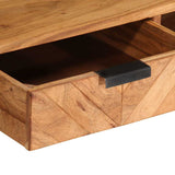 Coffee Table 110x55x40 cm Solid Wood Acacia 373616